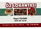 ÖZ LOKANTASI